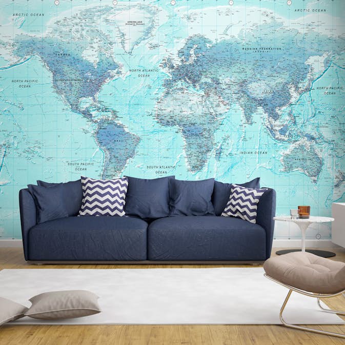 Fototapet Arkiio Självhäftande Sky Blue World