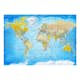 Fototapet Arkiio Självhäftande World Classic Map