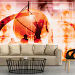 Fototapet Arkiio Självhäftande My Sport Basketball