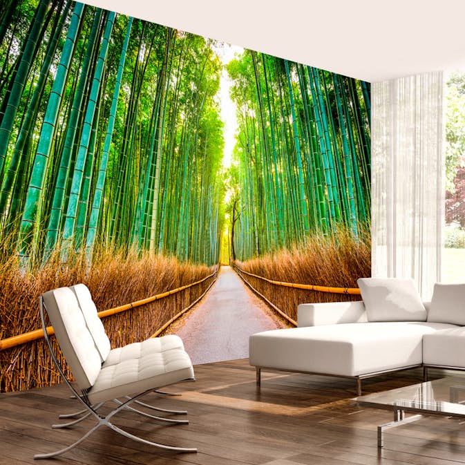 Fototapet Arkiio Självhäftande Bamboo Forest