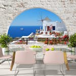 Fototapet Arkiio Självhäftande Summer In Santorini