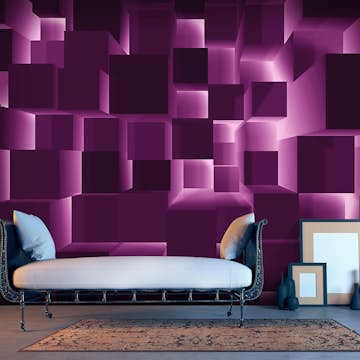 Fototapet Arkiio Självhäftande Purple Hit