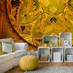 Fototapet Arkiio Mandala: Golden Poem