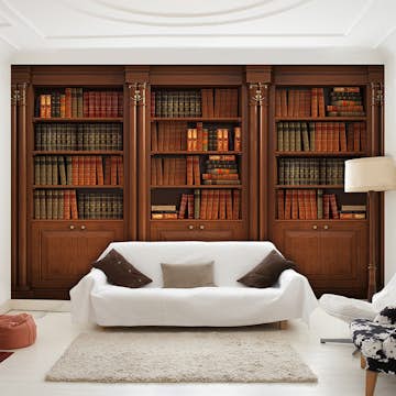 Fototapet Arkiio Självhäftande Elegant Library