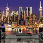 Fototapet Arkiio Nyc: Night City