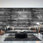 Fototapet Arkiio Självhäftande Grey Boards