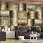 Fototapet Arkiio Självhäftande Metal Plates