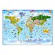 Fototapet Arkiio World Map For Kids 450x315 cm