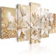 Akrylglastavla Arkiio Golden Bouquet