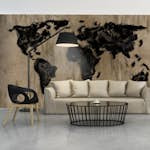 Fototapet Arkiio Pelarna av jorden 450x270 cm