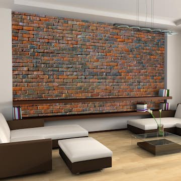 Fototapet XXL Arkiio Tegelvägg 550x270 cm