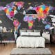 Fototapet Arkiio World Map Synesthesia
