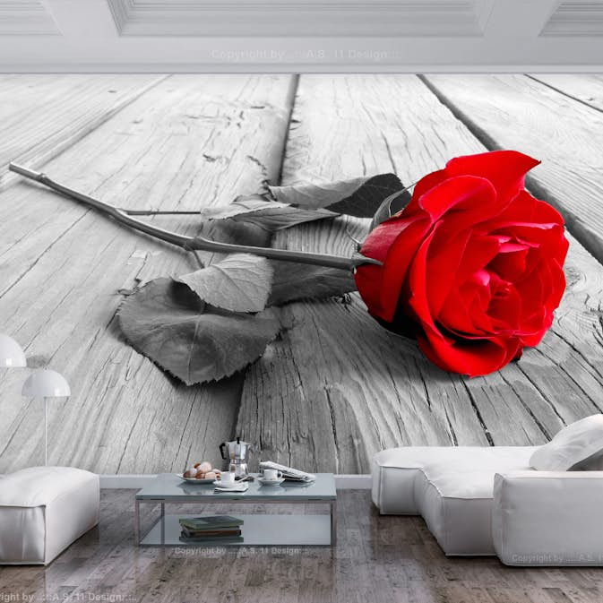 Fototapet Arkiio Självhäftande Abandoned Rose