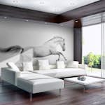Fototapet Arkiio White Gallop