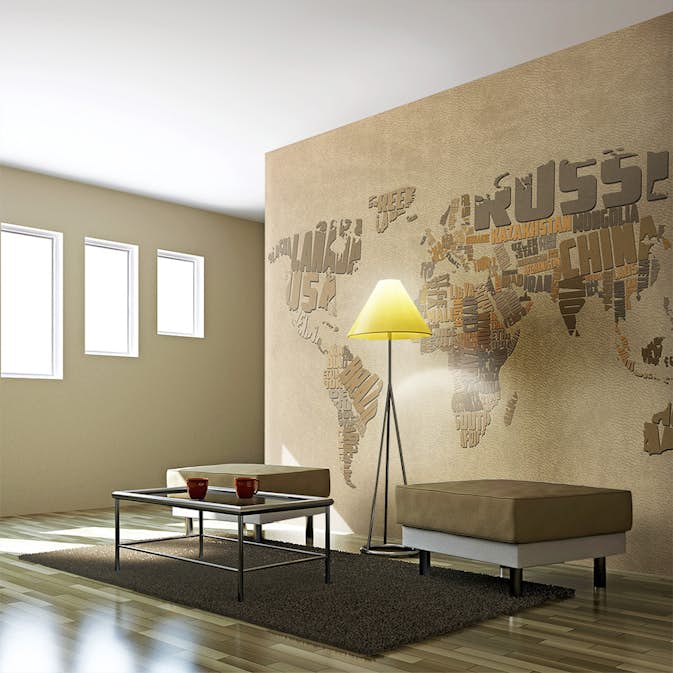 Fototapet Arkiio Explorers Map of the World