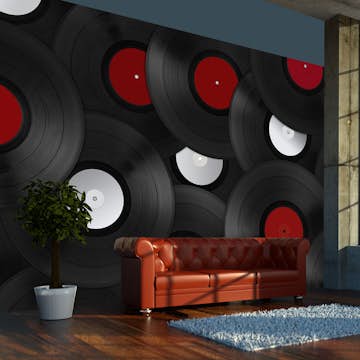 Fototapet Arkiio Vinyler: Retro