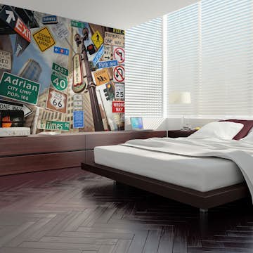 Fototapet Arkiio New York Signposts