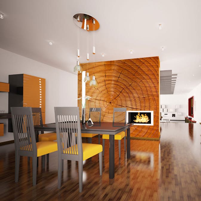 Fototapet Arkiio Årsringar På En Trädstam