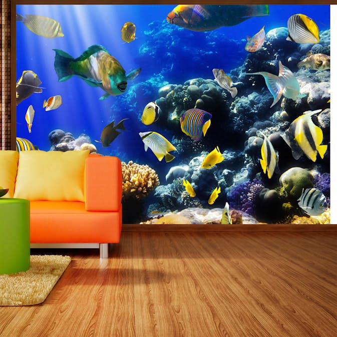 Fototapet Arkiio Självhäftande Underwater Adventure