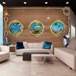 Fototapet Arkiio Självhäftande Overboard