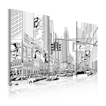 Tavla Arkiio Black & White Comic Style