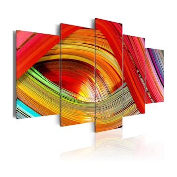 Tavla Arkiio Colorful Strips Abstraction