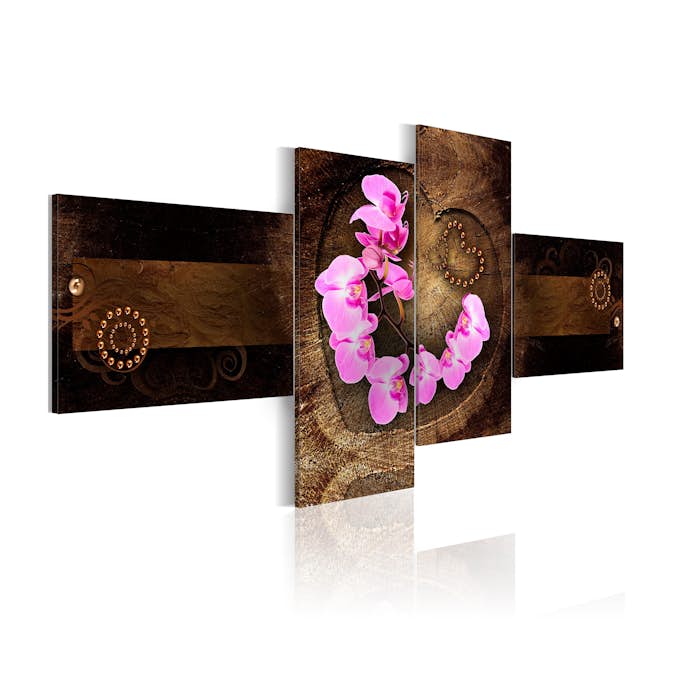 Tavla Arkiio Orchid And Wood