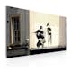 Tavla Arkiio Sniper And Boy Banksy 60x40