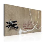 Tavla Arkiio Love Plane Banksy 60x40