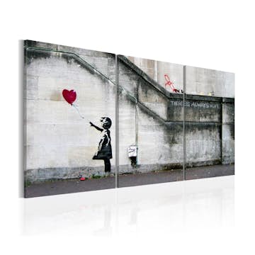 Tavla Arkiio Det Finns Alltid Hopp Banksy Triptych