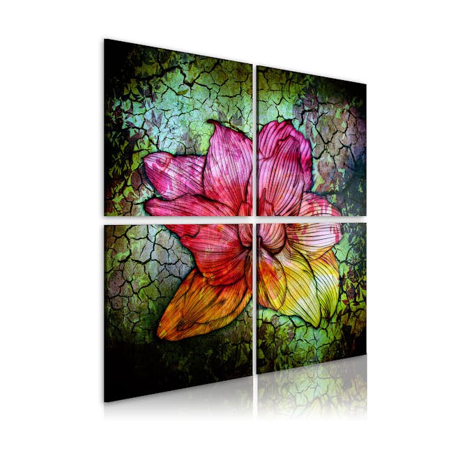 Tavla Arkiio Glas Blomma