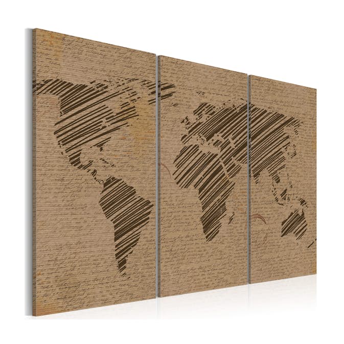 Tavla Arkiio Anteckningar Från World Triptych