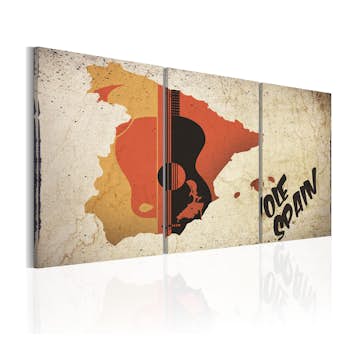 Tavla Arkiio Spanien Gitarr Och Flamenco