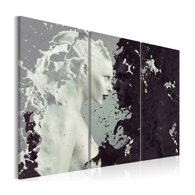 Tavla Arkiio Black Or White Triptych