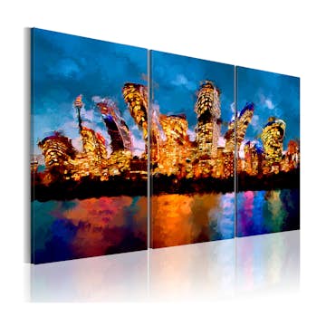 Tavla Arkiio Mad City Triptych