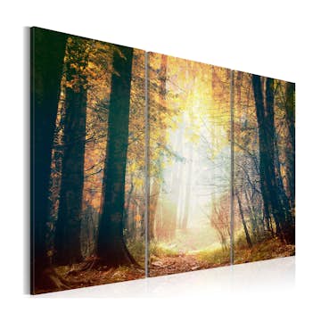 Tavla Arkiio Skönheten I Höst triptych