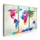 Tavla Arkiio World Map An Explosion Of Colors