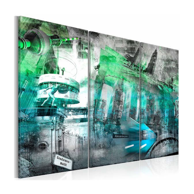 Tavla Arkiio Berlin Arkitektur Grön