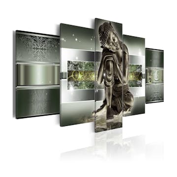 Tavla Arkiio Sleeping Buddha In Greens