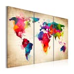 Tavla Arkiio Rainbow Continents