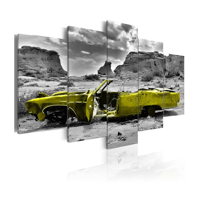 Tavla Arkiio Yellow Car