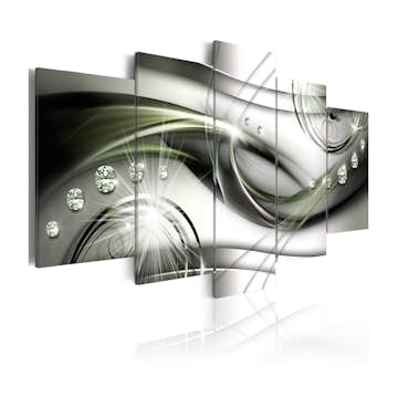 Tavla Arkiio GlowIng Green Wave