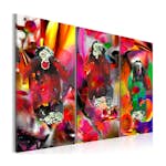 Tavla Arkiio Crazy Monkeys Triptych