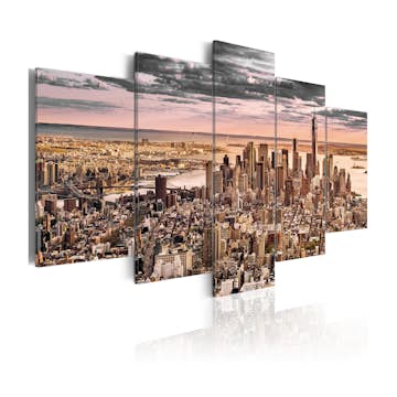 Tavla Arkiio New York City Morning Sky