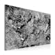 Tavla Arkiio World Map Grey Thread