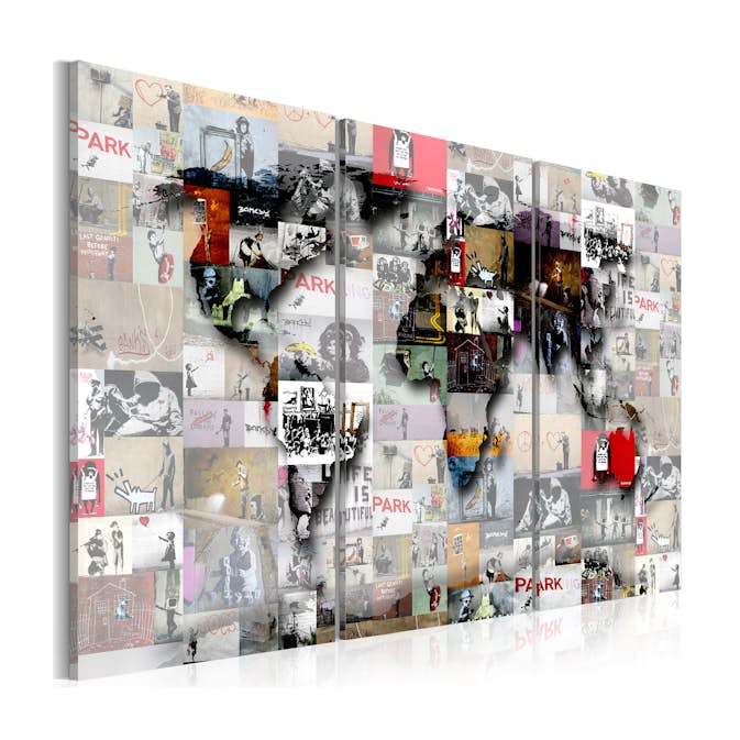 Tavla Arkiio Modern World's Map