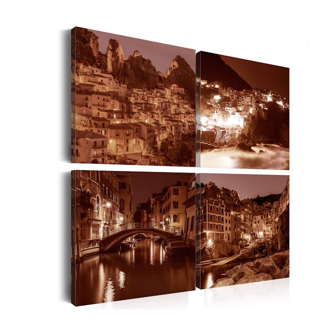 Tavla Arkiio Italian Towns Sepia