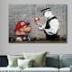 Tavla Arkiio Mario and Cop By Banksy