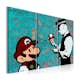 Tavla Arkiio Banksy Cracked Paint
