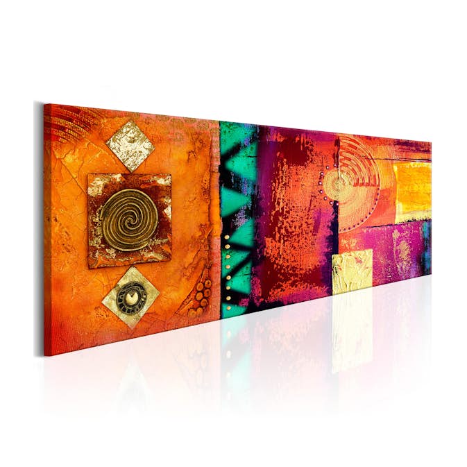 Tavla Arkiio Orange Abstraction